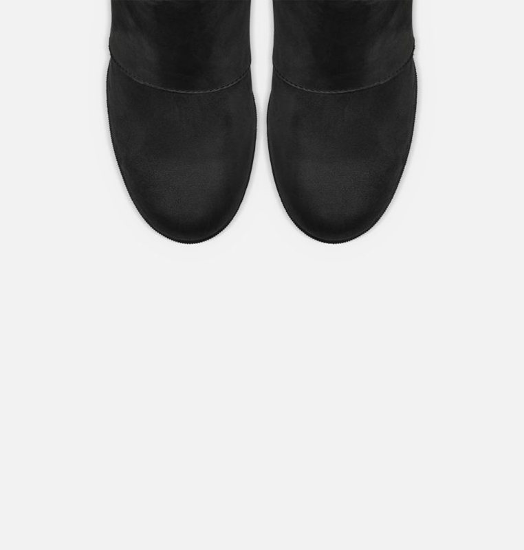 Womens Wedges Black - Sorel Joan of Arctic™ II Chelsea Bootie - 810264-VRX